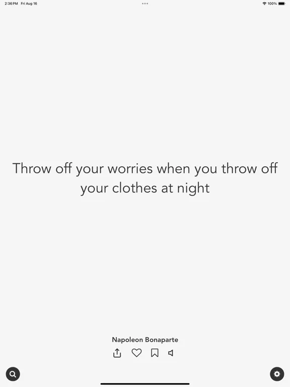 Скриншоты Quoted - Daily Quotes iPad 