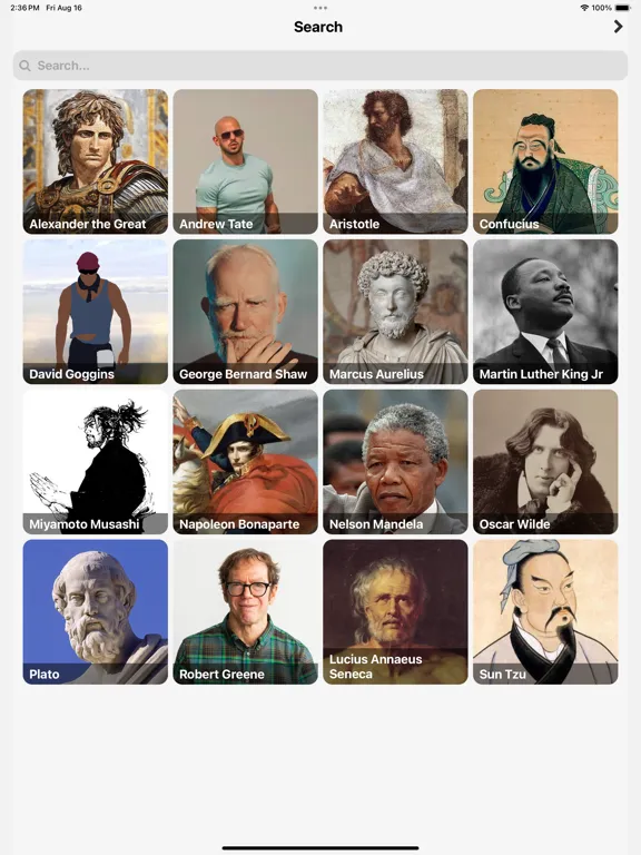 Скриншоты Quoted - Daily Quotes iPad 