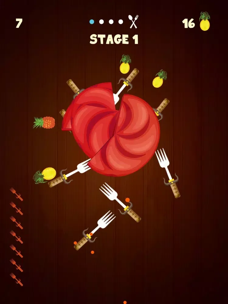 Food cut – slice it up iPad 应用截图