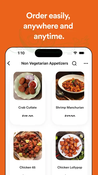 AROMA INDIAN CUISINE スクリーンショット