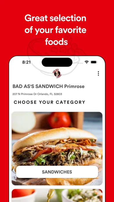 BAD AS'S SANDWICH應用截圖