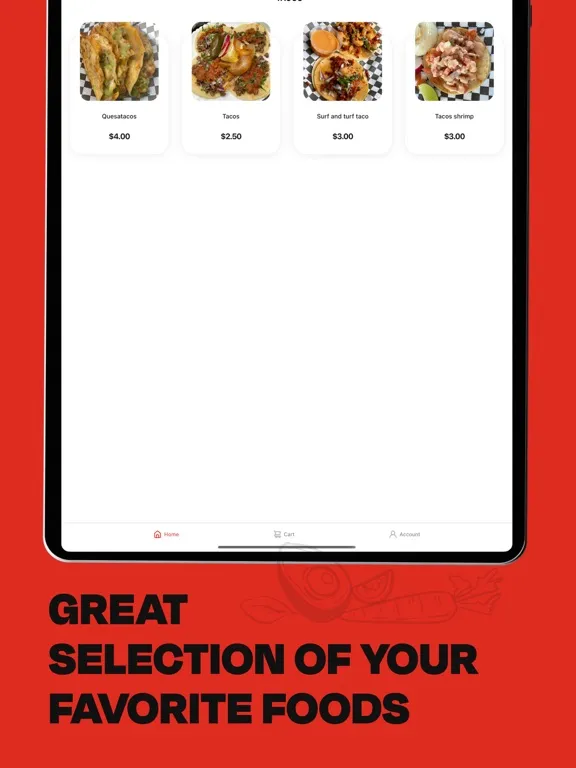 DAVID'Z TACOS iPad  Screenshots
