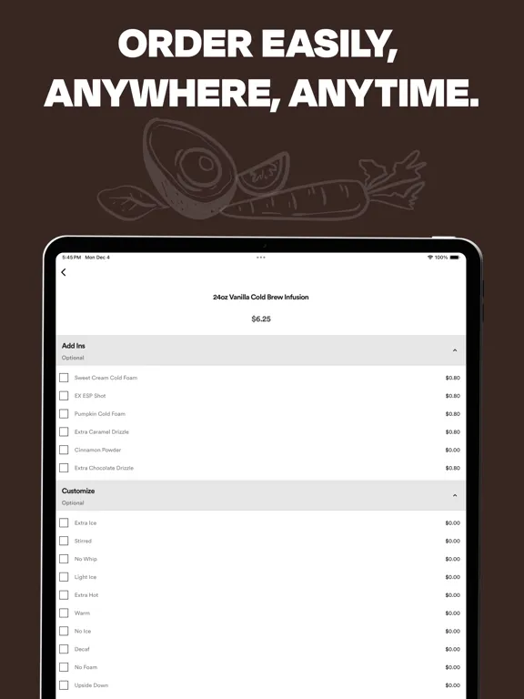 Zrzuty ekranu Dr. Coffee iPad 