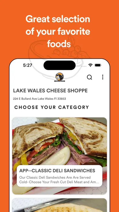 Zrzuty ekranu LW CHEESE SHOP