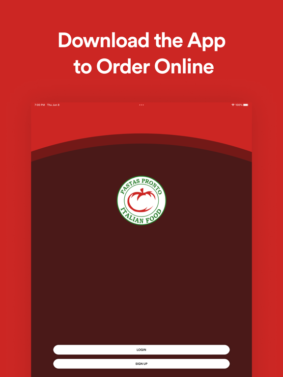 Pasta Pronto iPad 应用截图