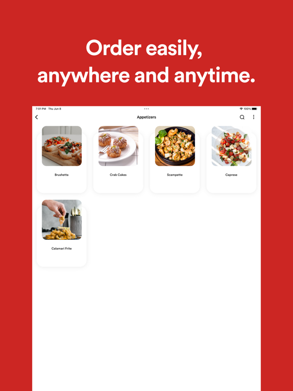 Pasta Pronto iPad 应用截图