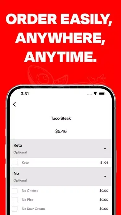 Phantom’s Food Truck Ordering Screenshots
