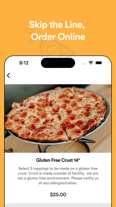 Tangkapan skrin Southpaws Pizza
