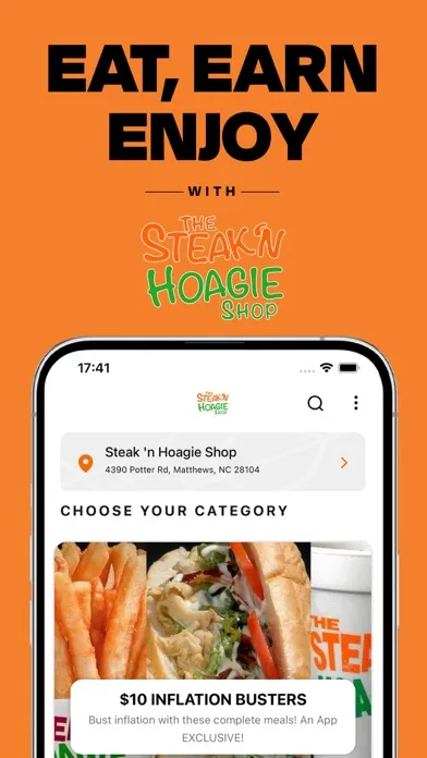 Ảnh chụp màn hình của Steak 'n Hoagie Shop