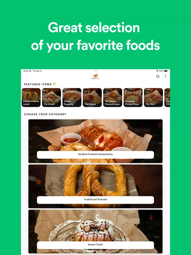 Zrzuty ekranu The Pretzel Haus iPad 