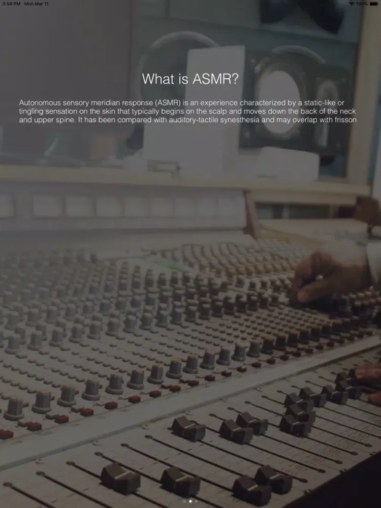 Awesome ASMR iPad  스크린샷