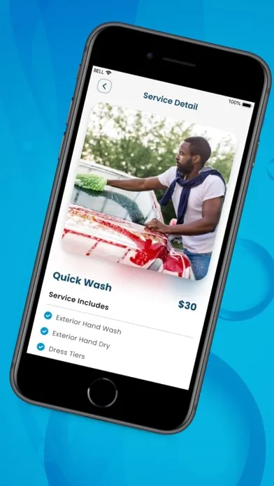 Uber Wash App سکرین شاٹس