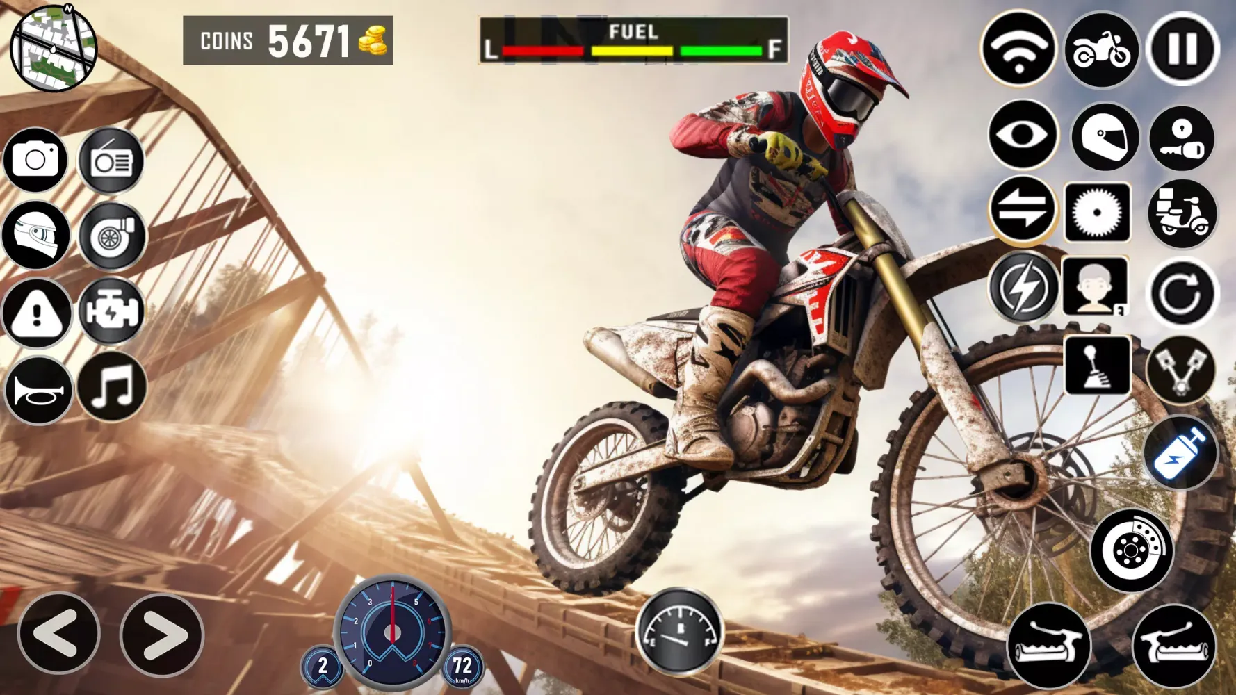 Motocross Racing Offline Games स्क्रीनशॉट
