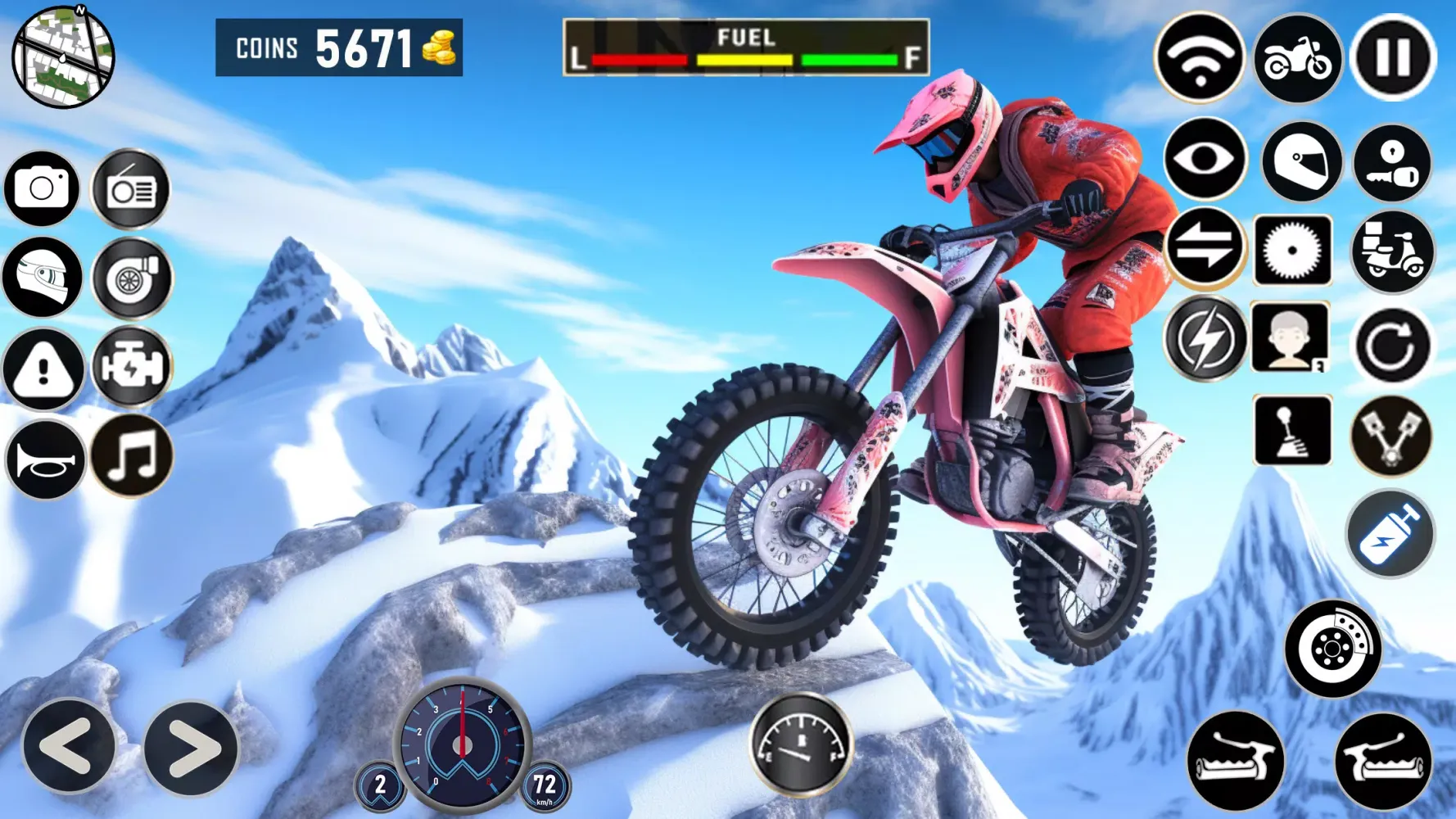 Motocross Racing Offline Games स्क्रीनशॉट