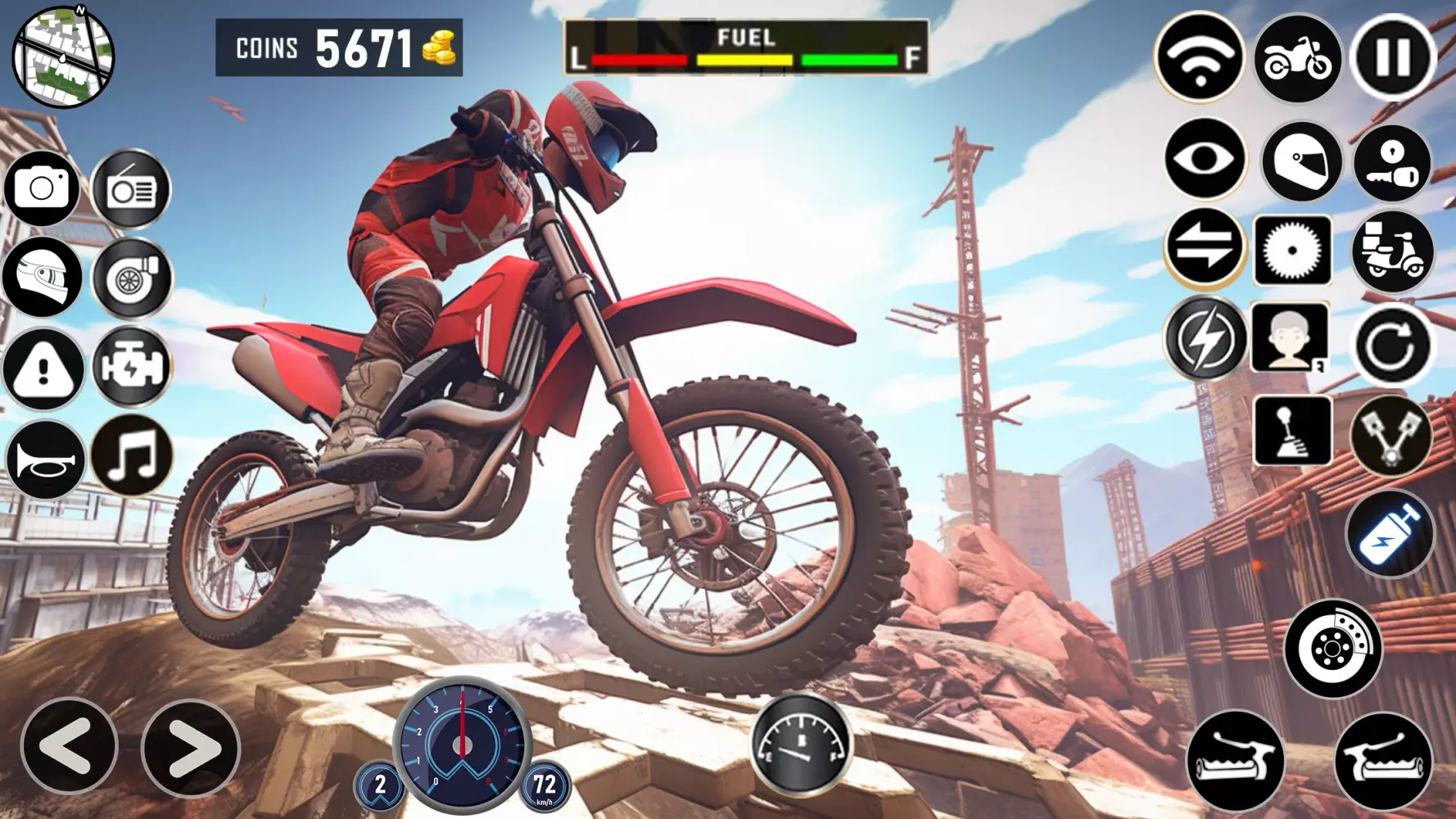 Motocross Racing Offline Games स्क्रीनशॉट