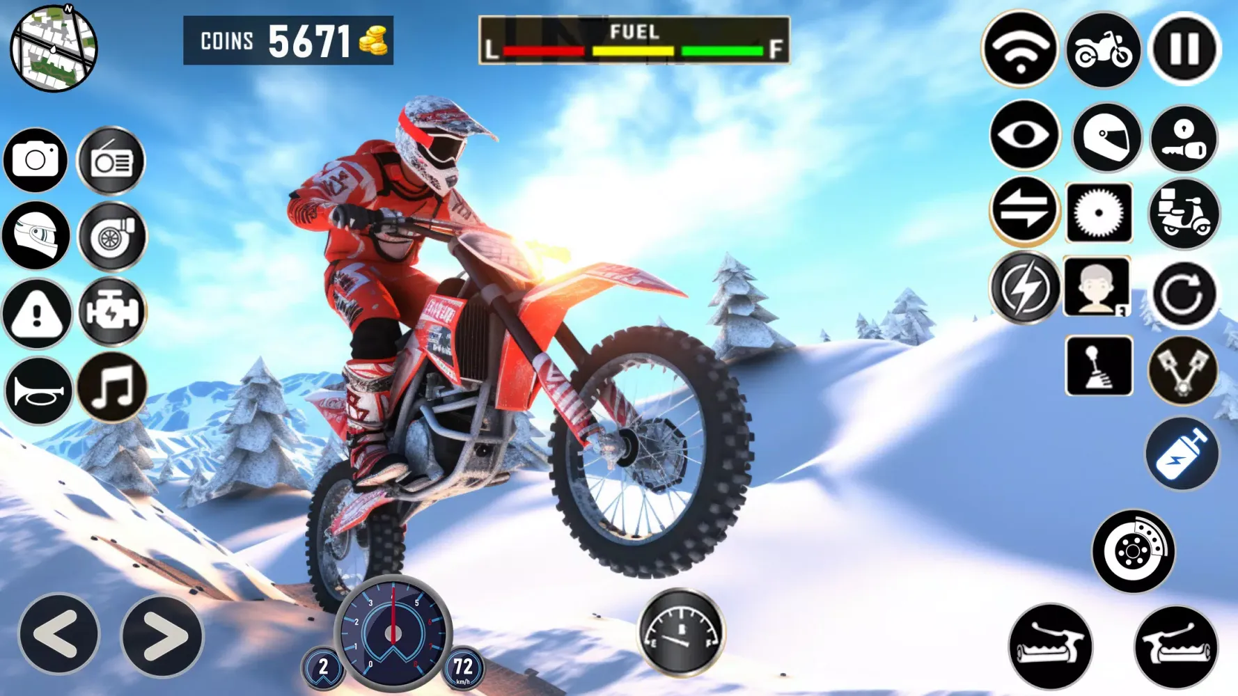 Motocross Racing Offline Games स्क्रीनशॉट
