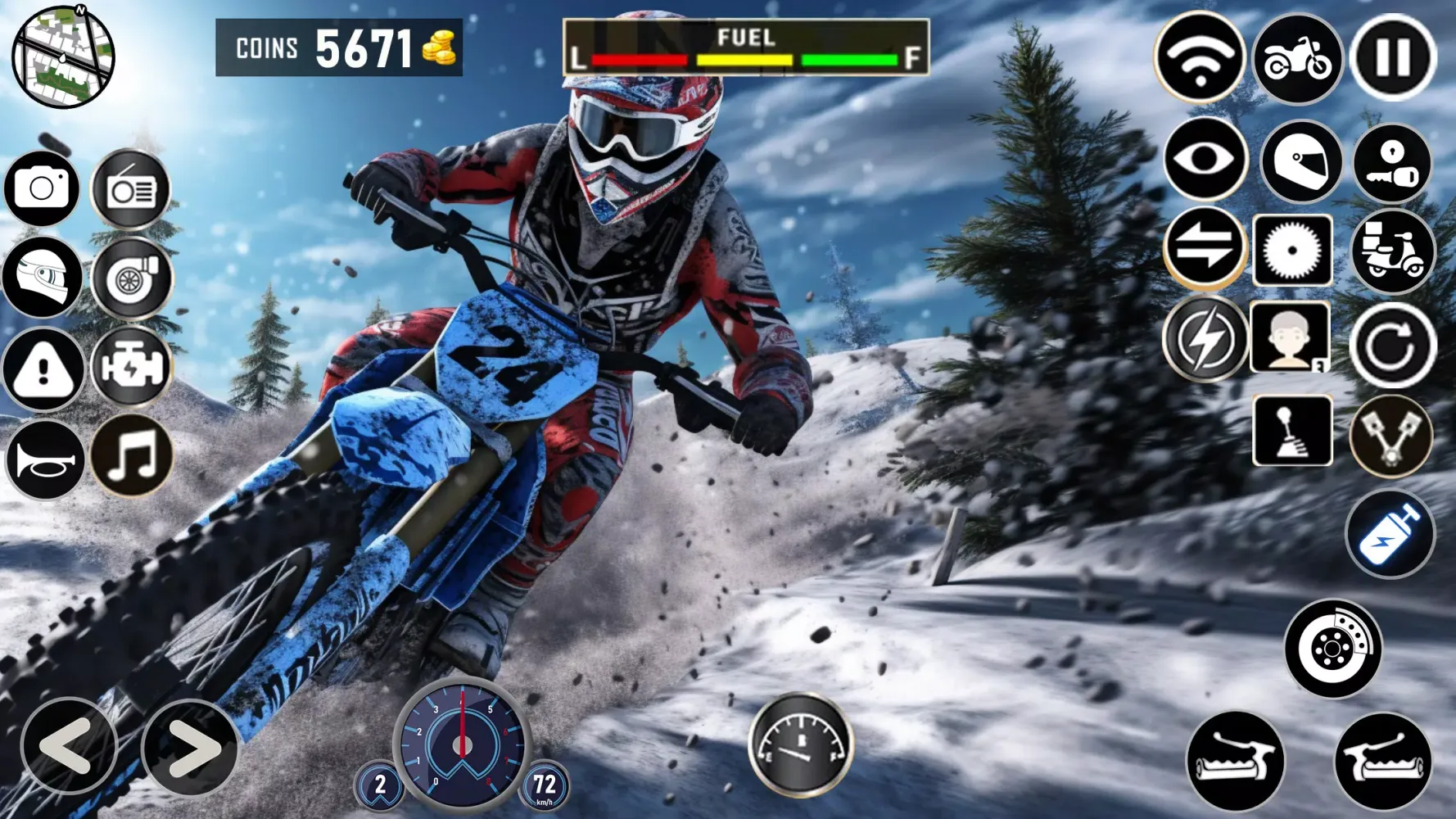 Motocross Racing Offline Games स्क्रीनशॉट