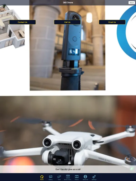 تصاویر VR & Drone Photography iPad 