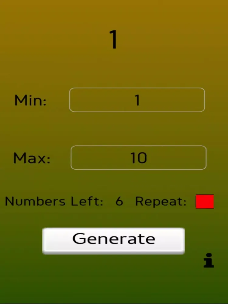 تصاویر Random Number Generator - RNG iPad 