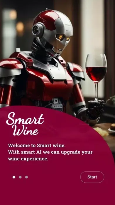 Tangkapan skrin Smart Wine AI