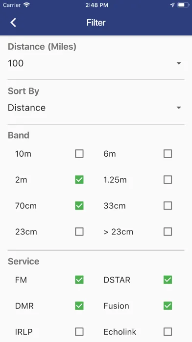 RepeaterBook Screenshots