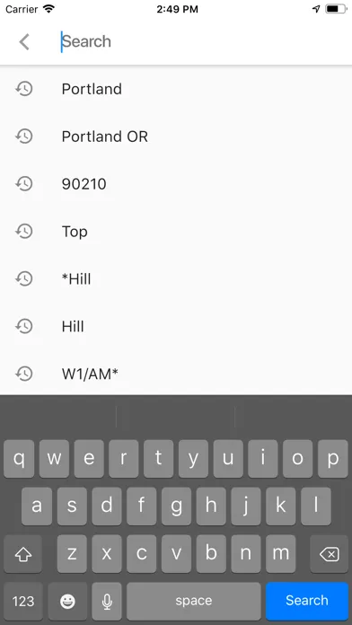 RepeaterBook Screenshots