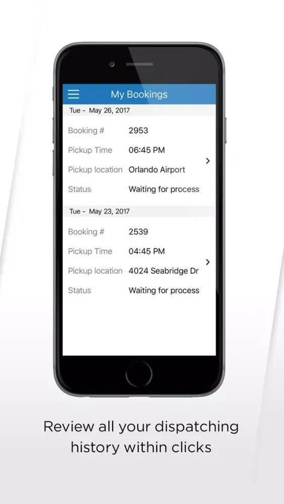 S.R.P.N app for dispatcher スクリーンショット