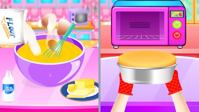 Sweet Cream Cake Maker Games应用截图