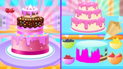 Sweet Cream Cake Maker Games应用截图