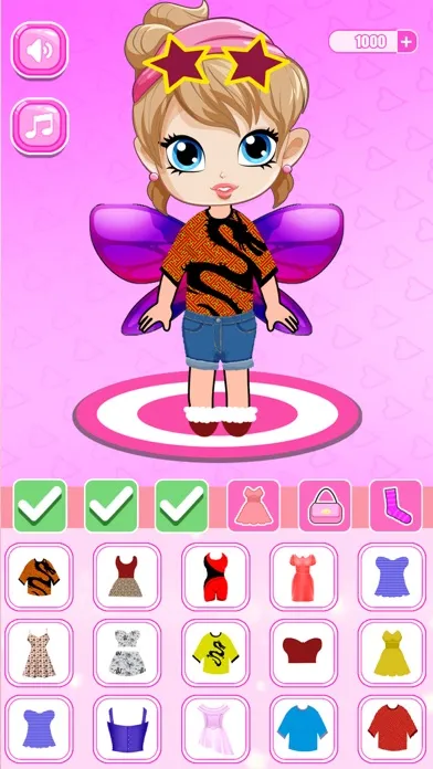 Fashion Famous Doll Dress Up Screenshots