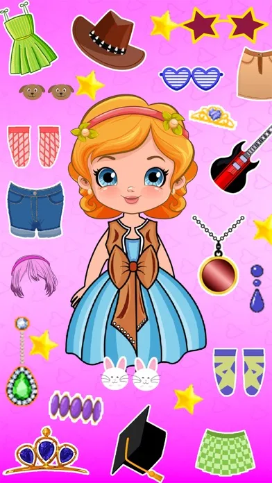 Fashion Famous Doll Dress Up Screenshots