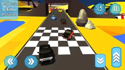 Captures d'écran de Car Racing: Car Stunt Game