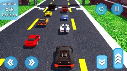 Captures d'écran de Car Racing: Car Stunt Game
