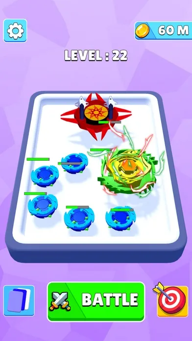 Merge Battle Spinner Simulator Screenshots