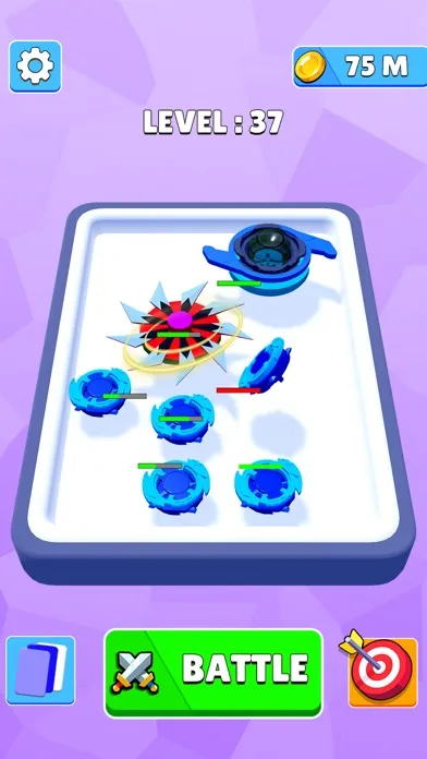 Merge Battle Spinner Simulator Screenshots