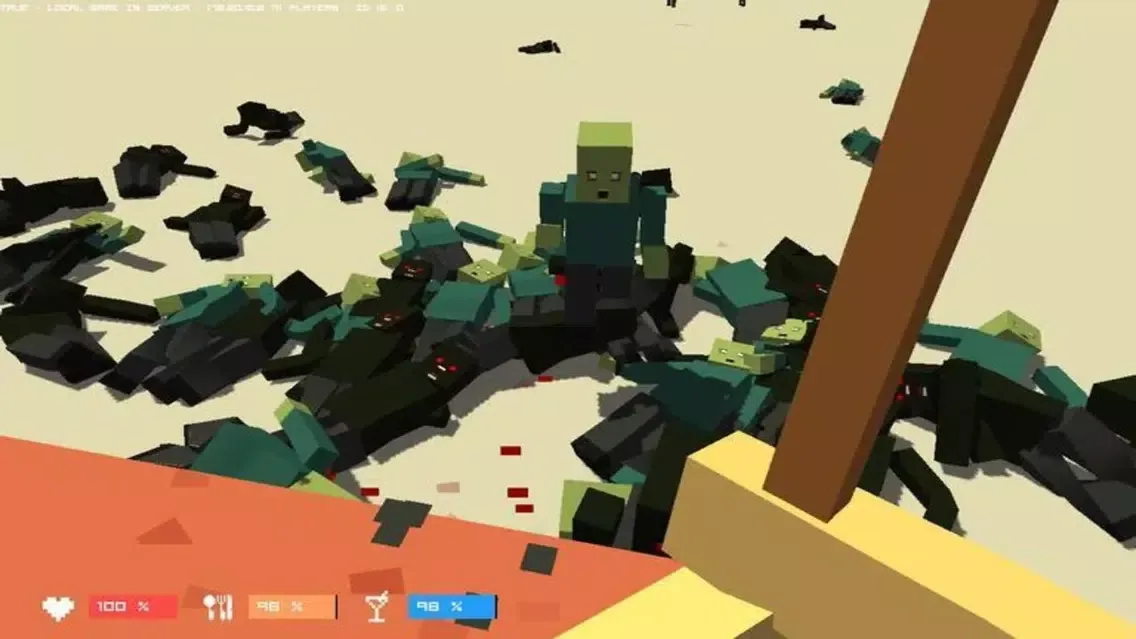 Zrzuty ekranu ZomCraft 3D Online