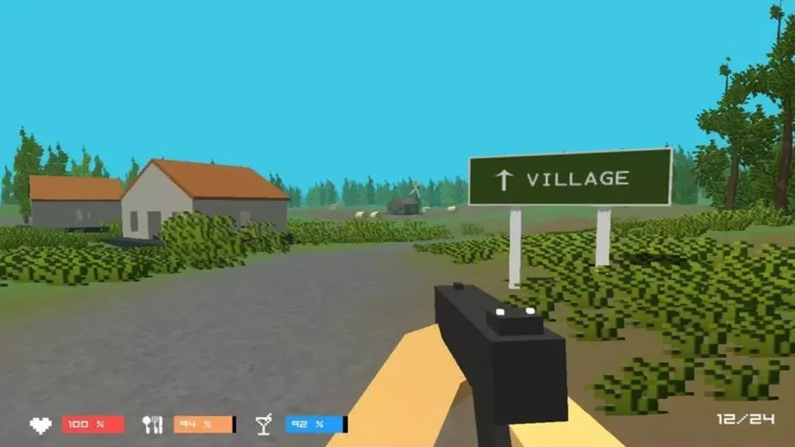 Zrzuty ekranu ZomCraft 3D Online