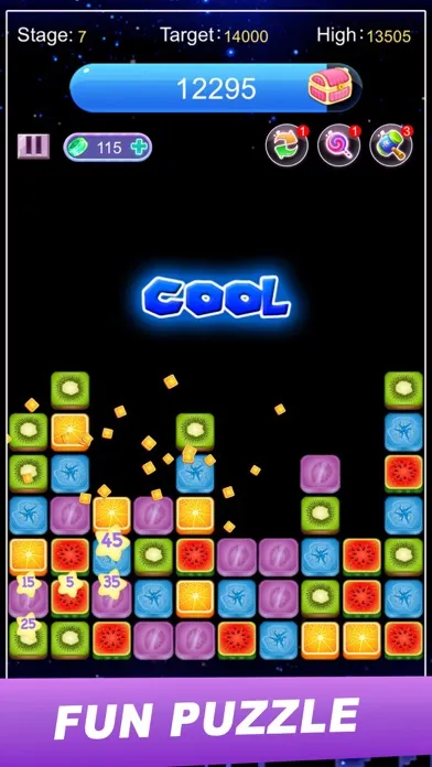 Capturas de tela do Fruit Pop Blast