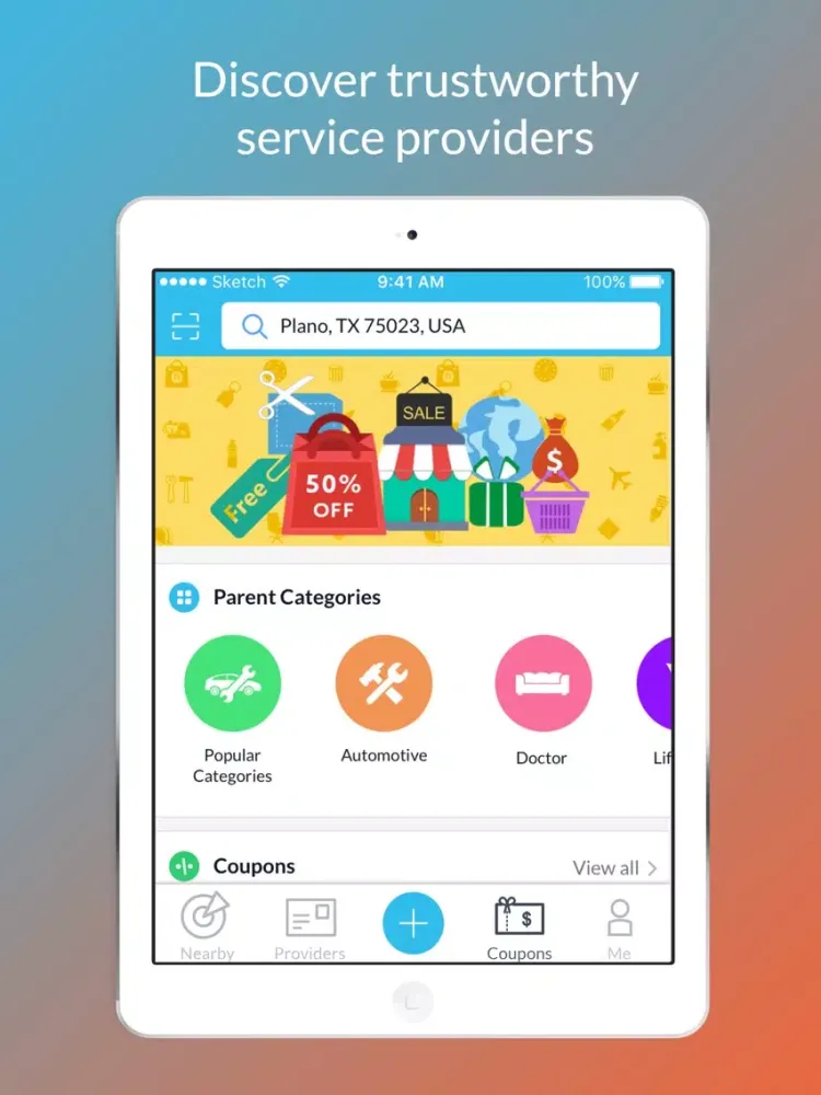 Capturas de tela do iKag iPad