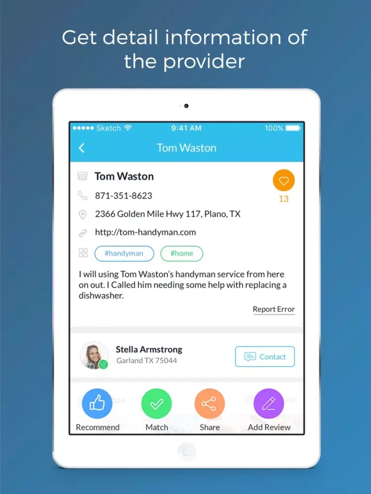 Capturas de tela do iKag iPad