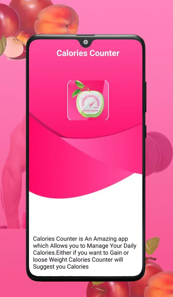 Скриншоты Calorie Counter app