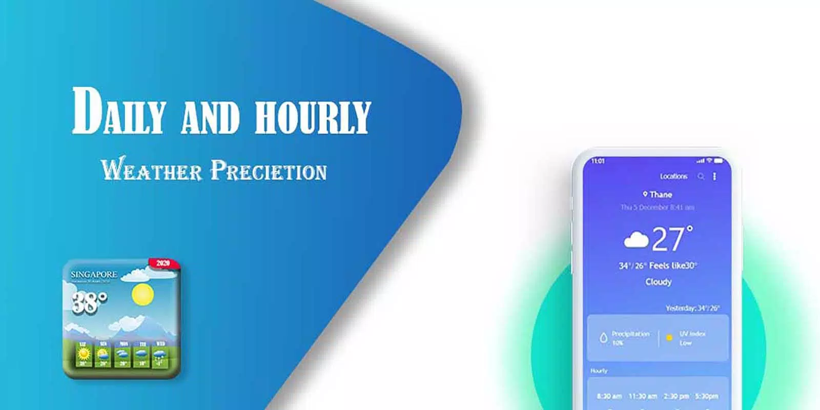 Live Weather Forecast Screenshots