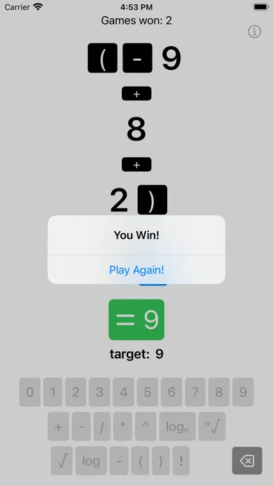 4 = 1 -- Math Game स्क्रीनशॉट