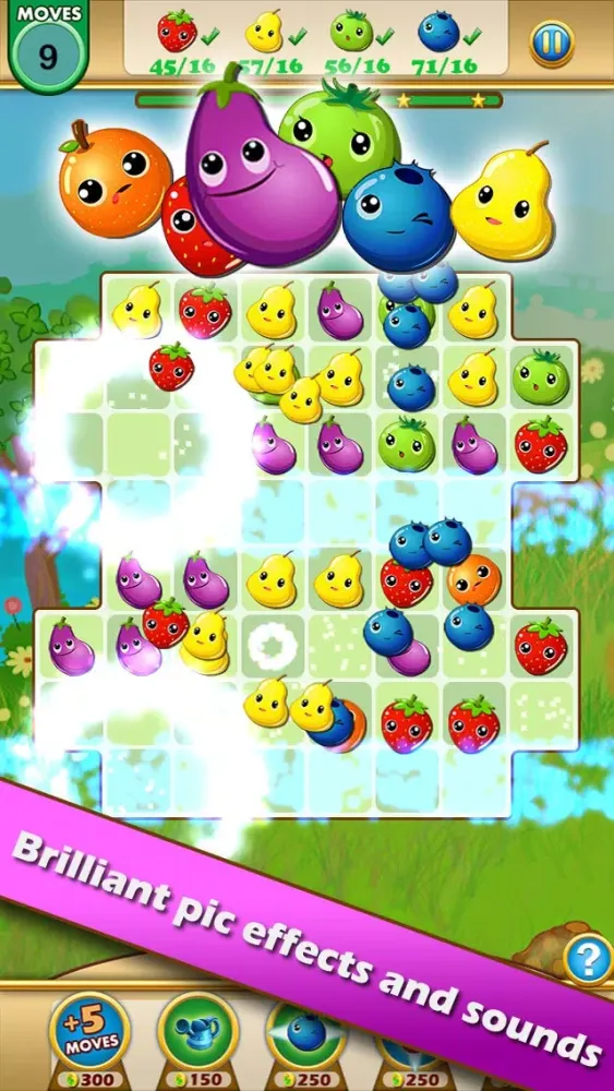 Fruit Heroes - matching 3 game Ekran Görüntüleri
