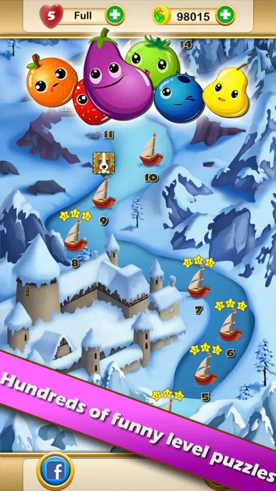 Fruit Heroes - matching 3 game Ekran Görüntüleri