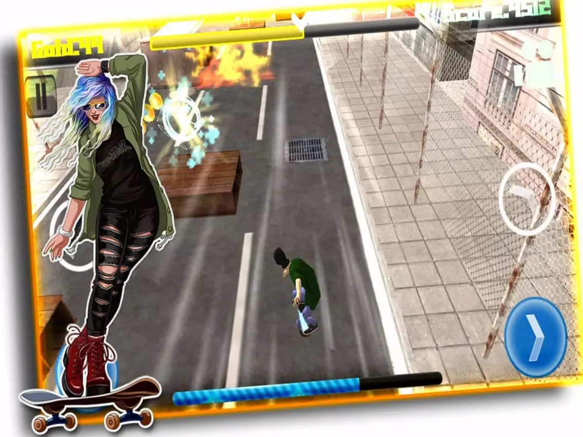 Crazy Boy Flip SkateBoard iPad  سکرین شاٹس