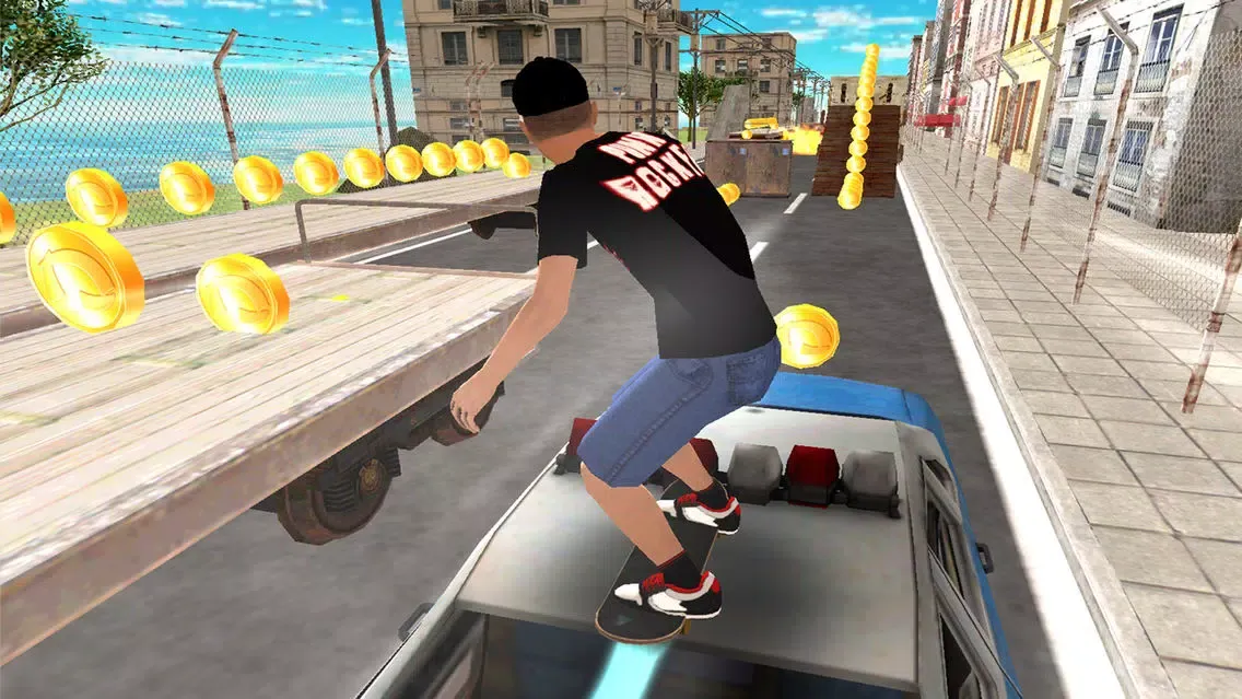 Capturas de tela do Skateboard 3D