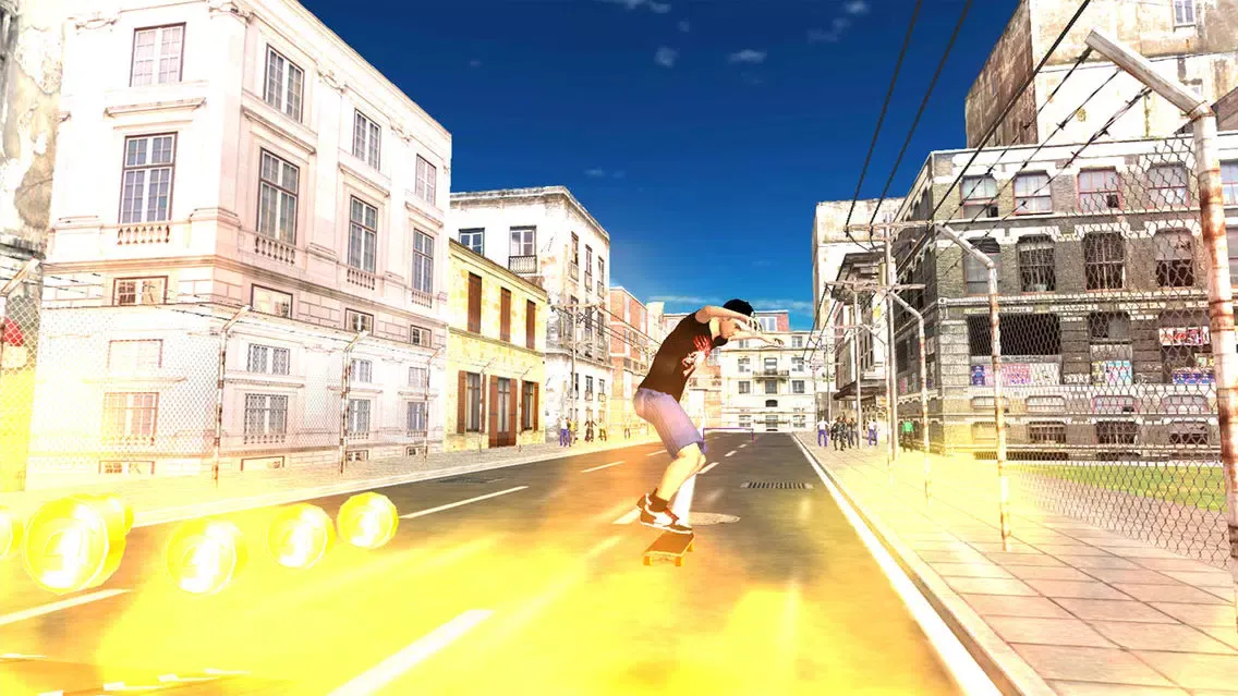 Capturas de tela do Skateboard 3D