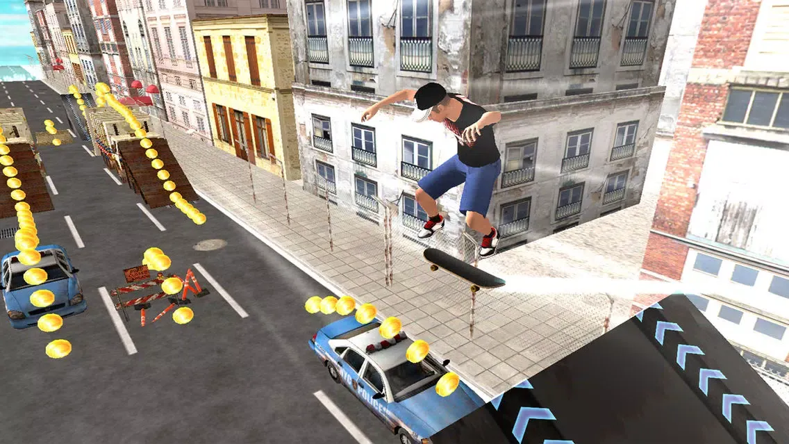 Capturas de tela do Skateboard 3D