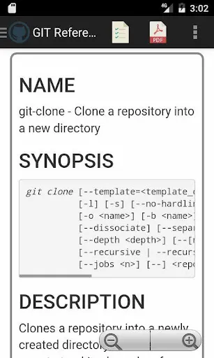 Tangkapan layar Git (Version Control) Manual